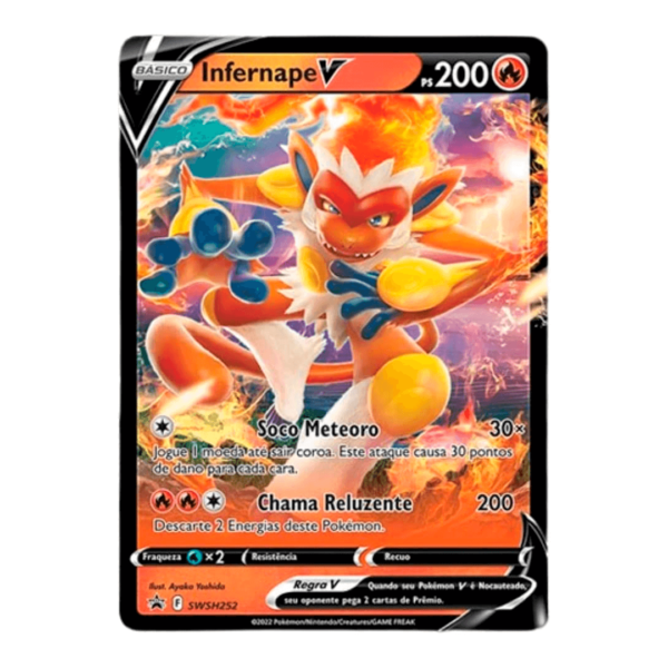 carta infernape pokemon original