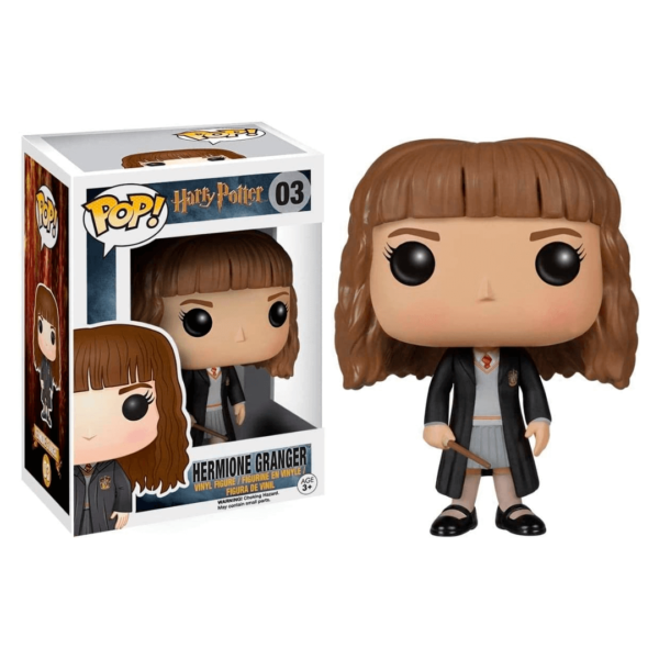 funko pop hermione com caixa 03 original