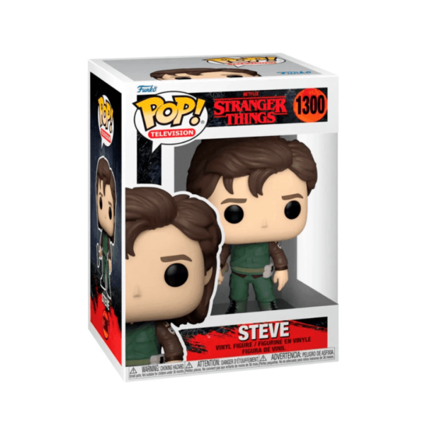 funko pop steve com machado stranger things 1300 original