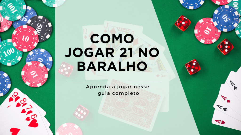 capa como jogar 21 no baralho