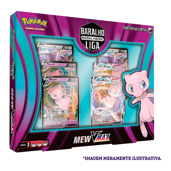 Box Pokémon Mew Vmax caixa