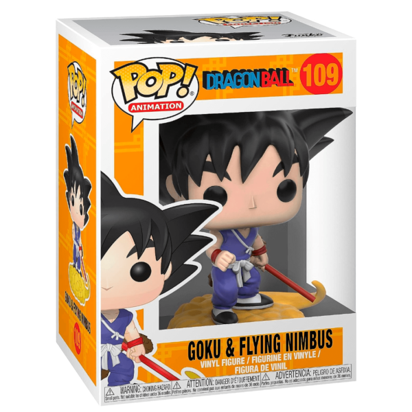 Funko Pop - Goku e a nuvem voadora 109 caixa