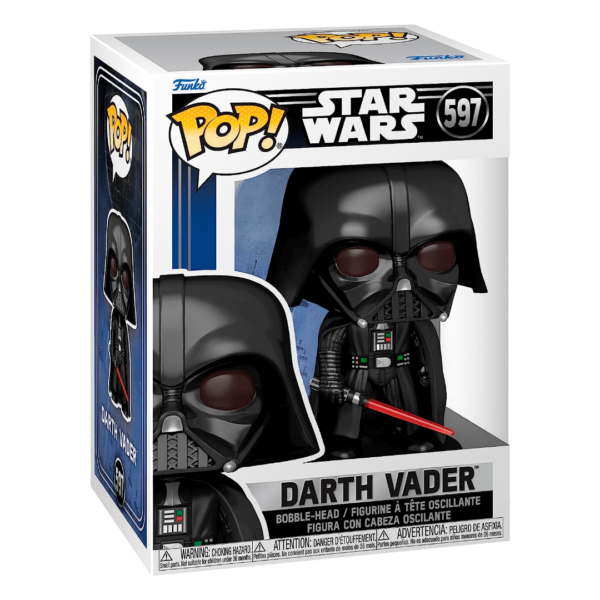 Funko Pop - Star Wars 597 Darth Vader Caixa
