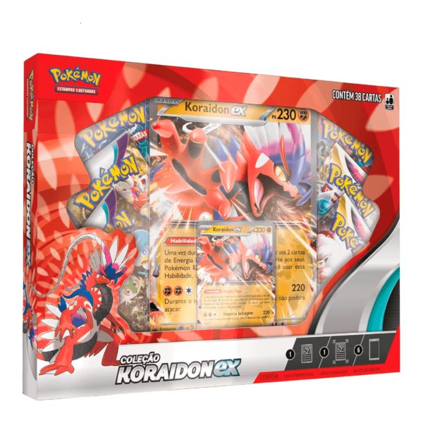 box pokemon koraidon ex caixa diagonal