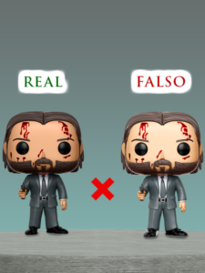 Capa Webstorie funko falso x verdadeiro