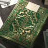 Caixa traseira Baralho Harry Potter Sonserina Verde