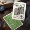 Carta Valdemort Baralho Harry Potter Sonserina Verde