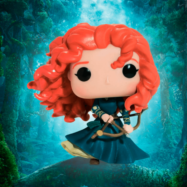 Funko Pop Merida 324 cenário