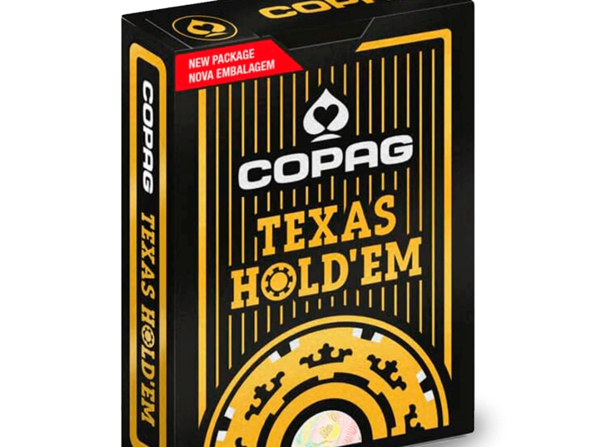 Baralho De Poker Texas Hold'em Azul Cartas Copag Jogo Poker - Baralho Copag  - #