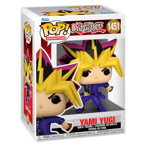 funko pop Yu-Gi-Oh! yami yugi na caixa