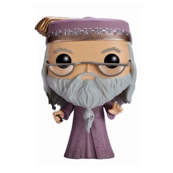 funko pop dumbledore fundo branco