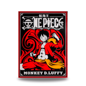 Baralho One Piece Monkey D Luffy fundo branco