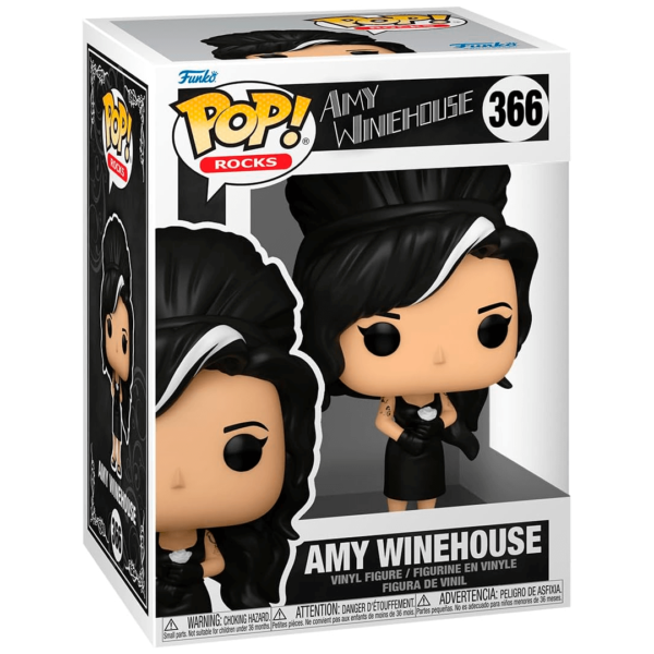 Funko Pop Amy Winehouse 366 na caixa