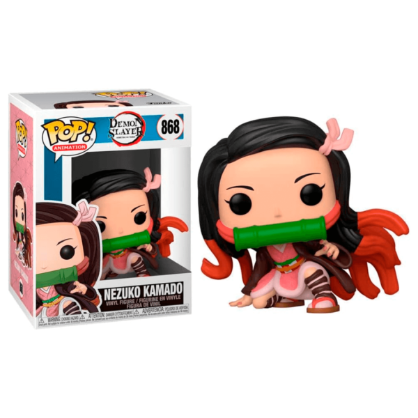 Funko Pop Demon Slayer Nezuko na caixa