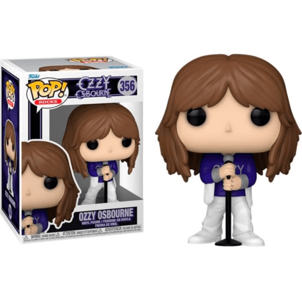 Funko Pop Ozzy Osbourne 356 funko e caixa