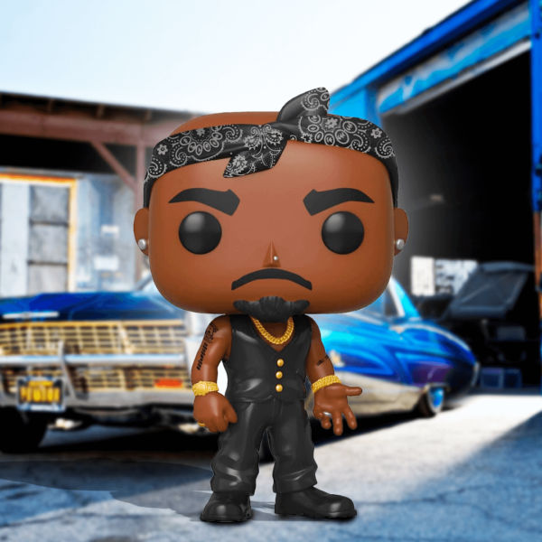 Funko Pop Tupac Shakur background