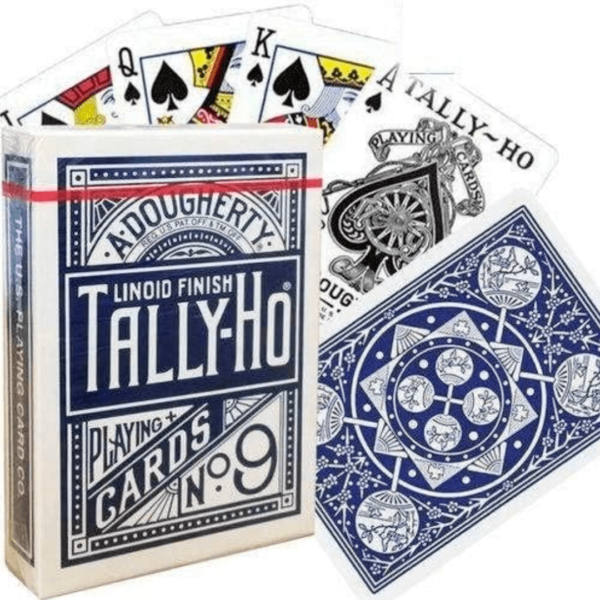 Tally Ho Fan Back cartas e backcard