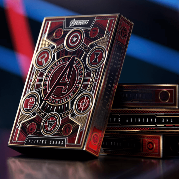 Baralho Avengers Caixas 4 baralhos