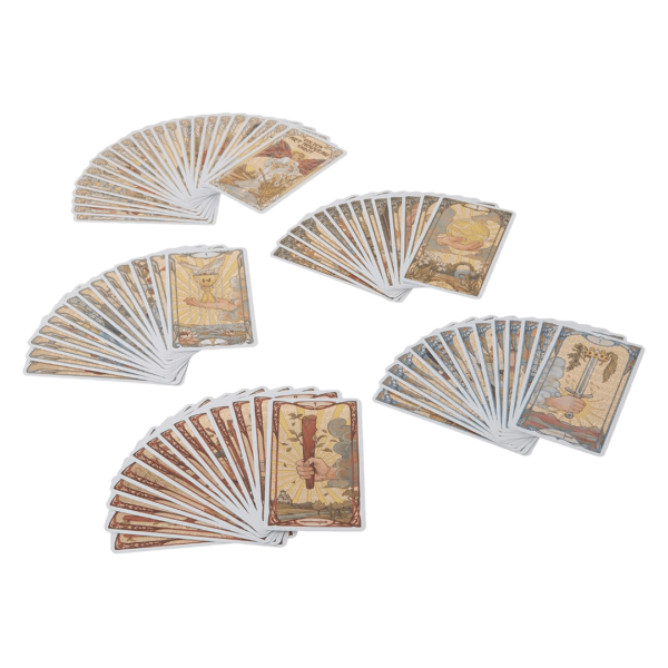 Tarot Golden Art Nouveau Cartas