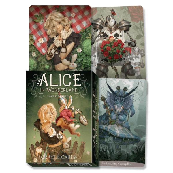 Alice in wonderland Oracle Lo Scarabeo caixa e cartas