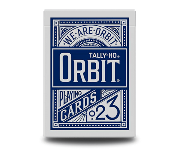 Baralho Orbit Tally Ho Azul Caixa