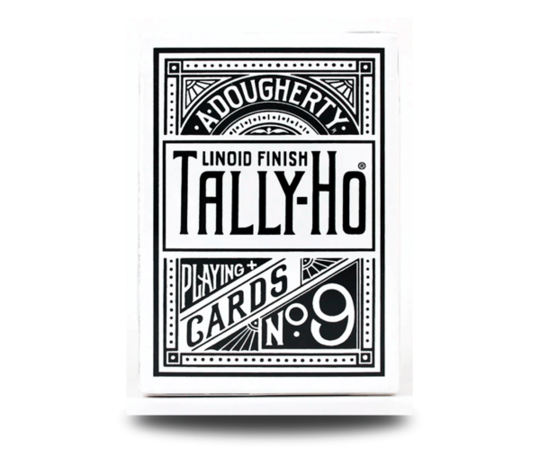 Baralho Tally Ho Fan Back White Deluxe