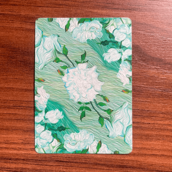 Baralho Van Gogh Roses Backcard