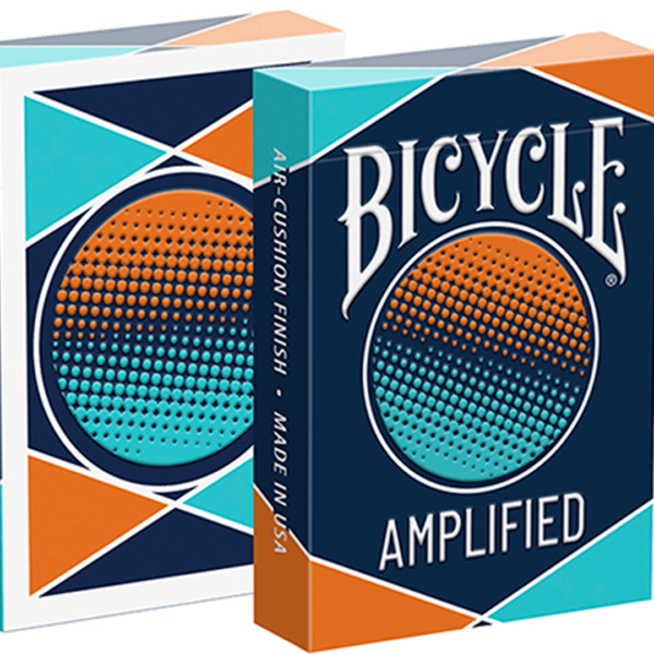 Baralho Bicycle Amplified Caixa frente e verso