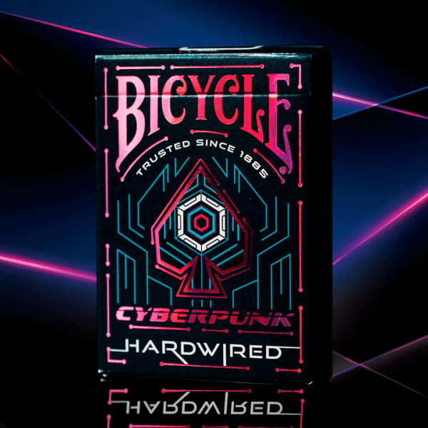 Baralho Bicycle Cyberpunk Hardwired background