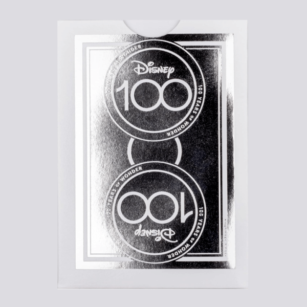 Baralho Bicycle Disney 100 Anniversary caixa traseira