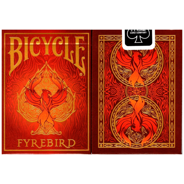 Bicycle Fyrebird Caixas frente e verso