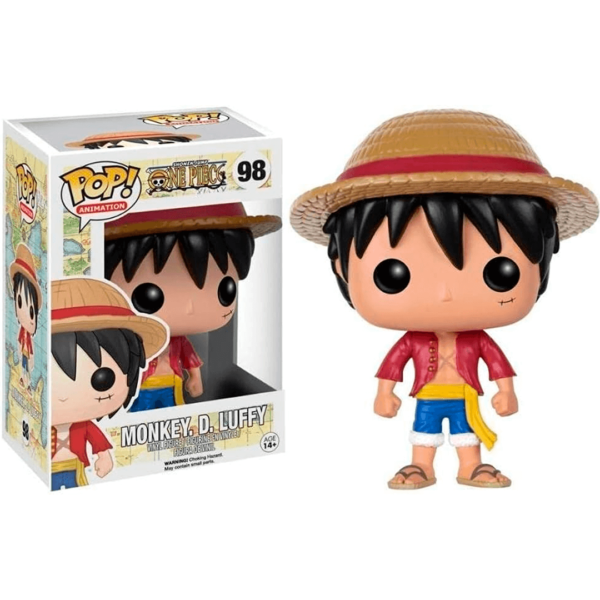 Funko Pop One Piece Monkey D' Luffy 98 Caixa