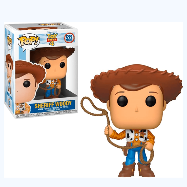 Funko Pop Woody 522 Toy Story caixa