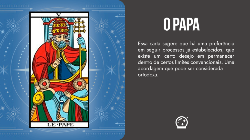 O papa no tarot capa blogpost