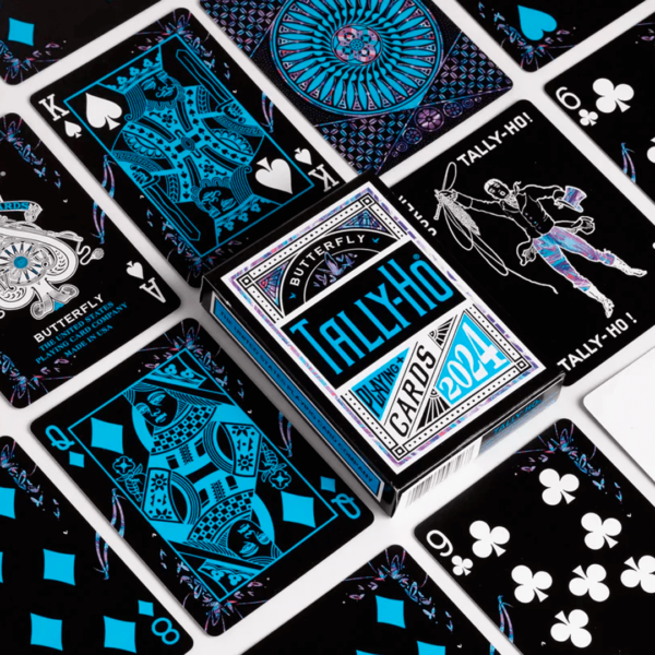 Tally-Ho 2024 (Butterfly) Cartas Azul