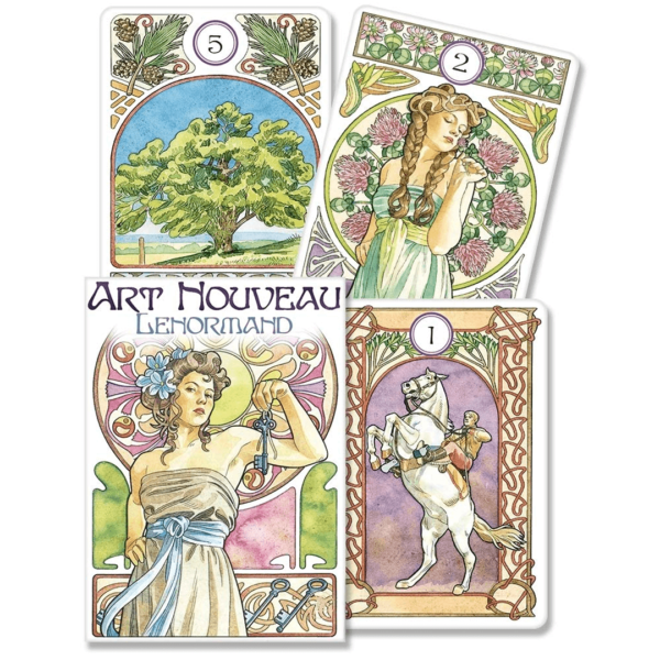 Art Nouveau Lenormand cartas