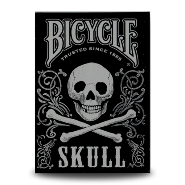 Bicycle Skull Metallic