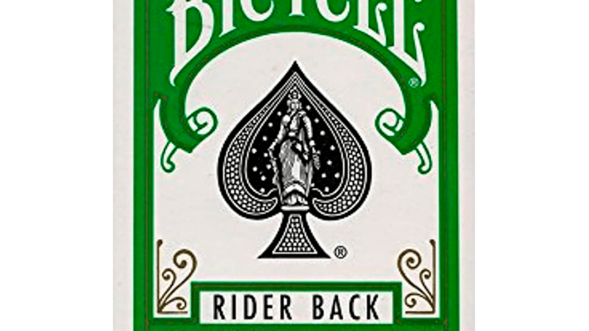 Baralho Bicycle Rider Back Verde
