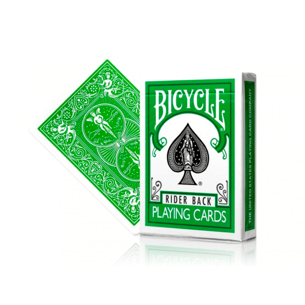 Bicycle Standard Verde Green caixa e backcard