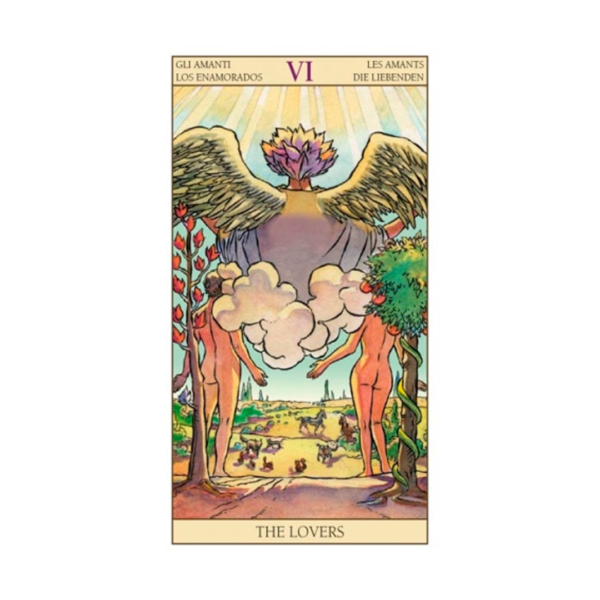 Carta The Lovers Tarot of the new vision