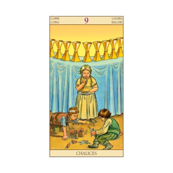 Chalices carta tarot of the new vision