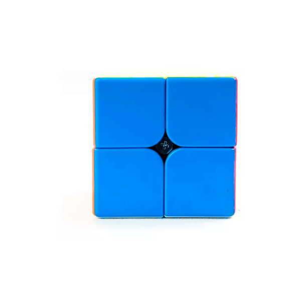 Cubo 2x2 Moyu lado azul montado