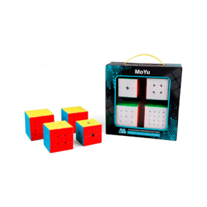 Kit Cubo Mágico Moyu 2x2 3x3 4x4 e 5x5 1