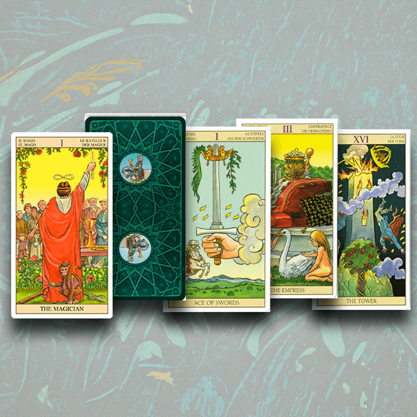 Tarot of the New Vision cartas e backcard