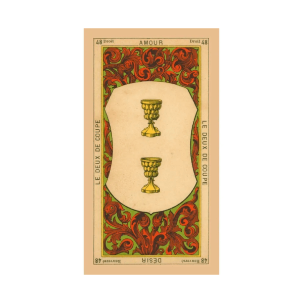 The Book of Thote Tarot Backcard