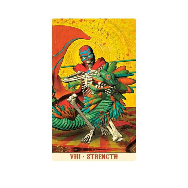 Mini Tarot Santa Muerte carta