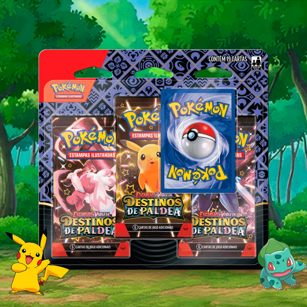 Pokémon TCG Distribuição Blister