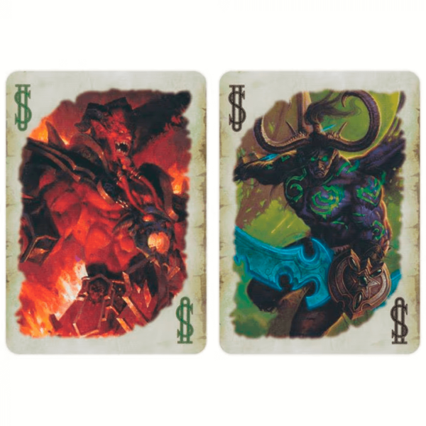 Baralho Bicycle World of Warcraft 2 duas cartas