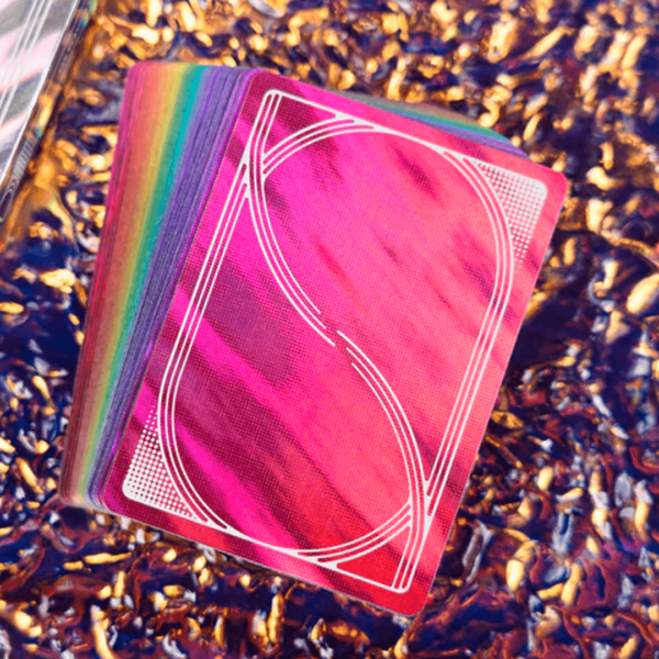 Baralho Rainbow HOLO cartas backcard