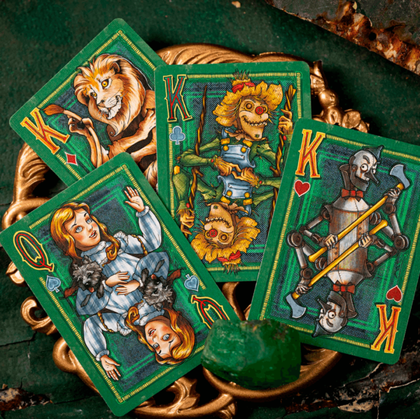 Baralho Wizard of Oz Kings Wild cartas corte